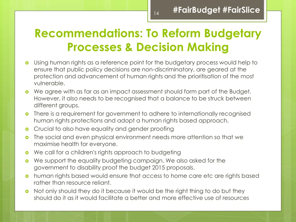 fairbudget fairslice 11