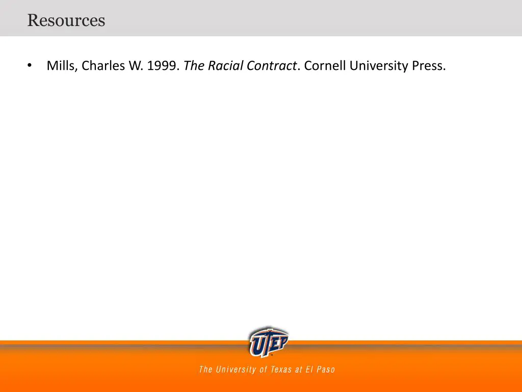 resources