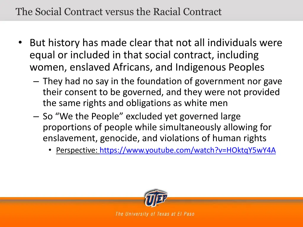 the social contract versus the racial contract 3