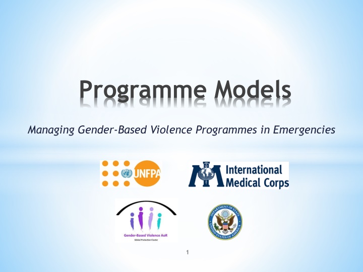 programme models