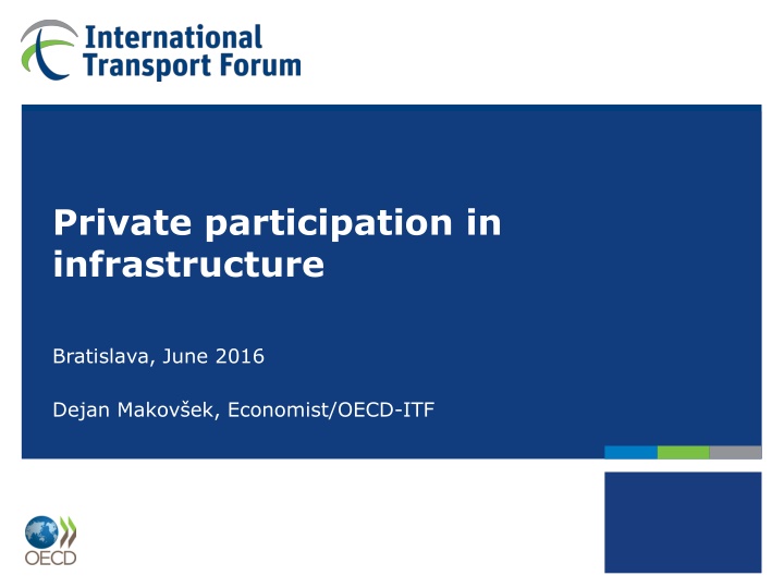 private participation in infrastructure