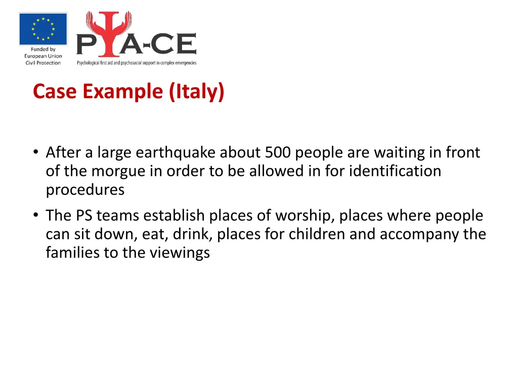 case example italy