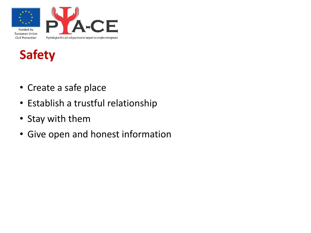 safety