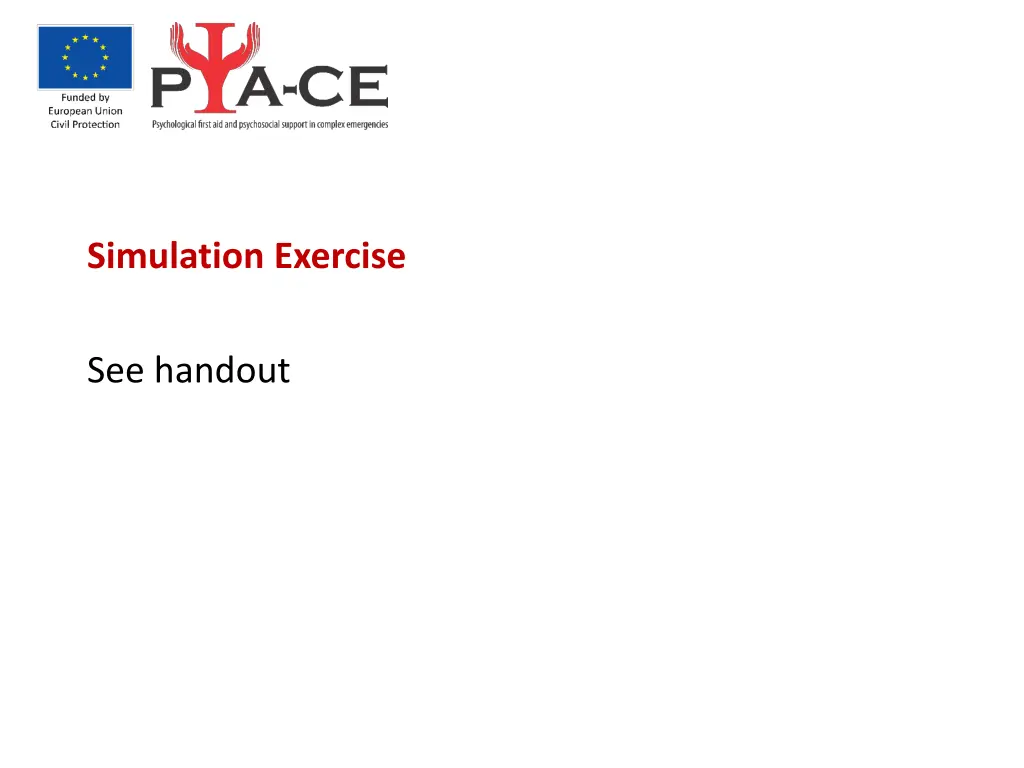 simulation exercise