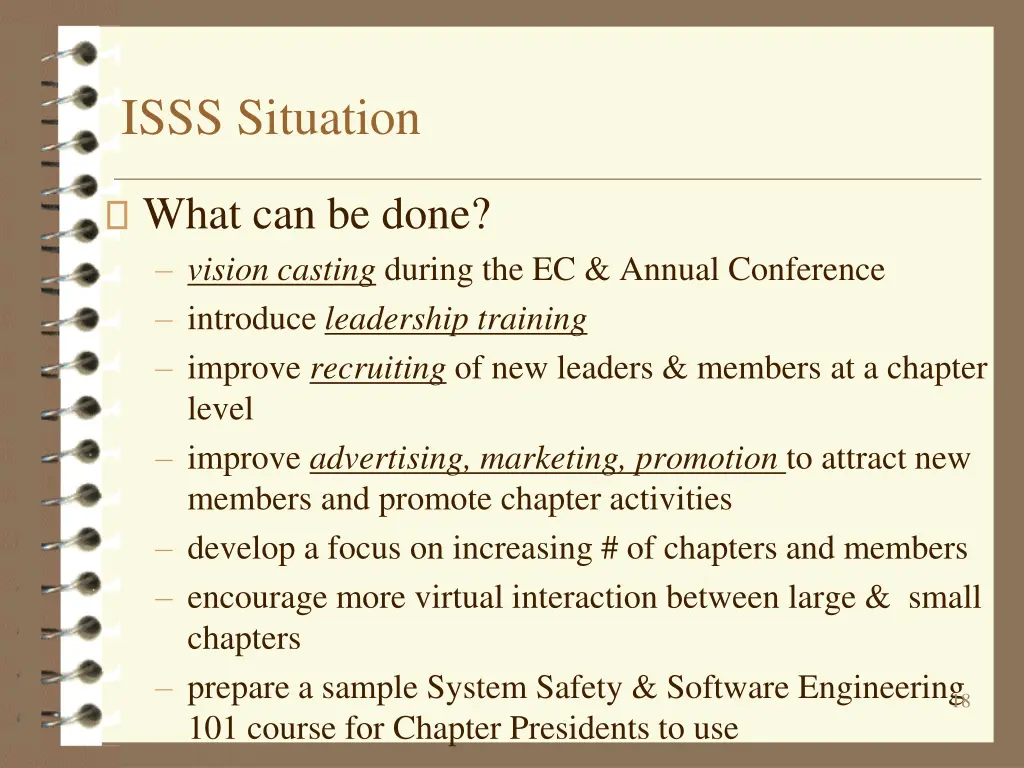 isss situation 2