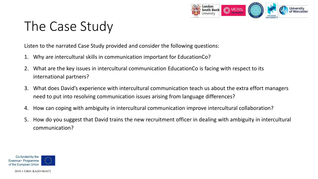 the case study