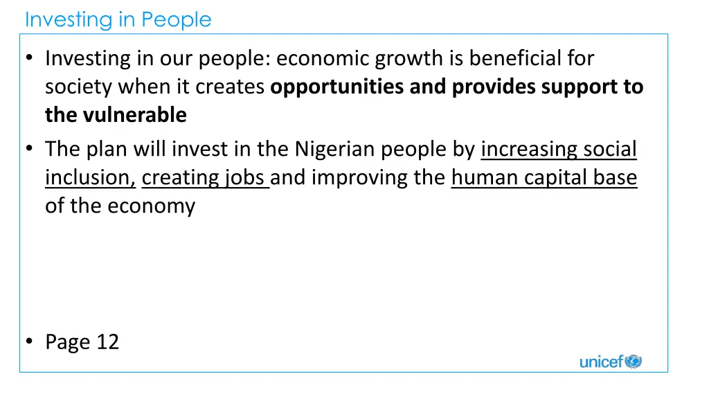 investing in people