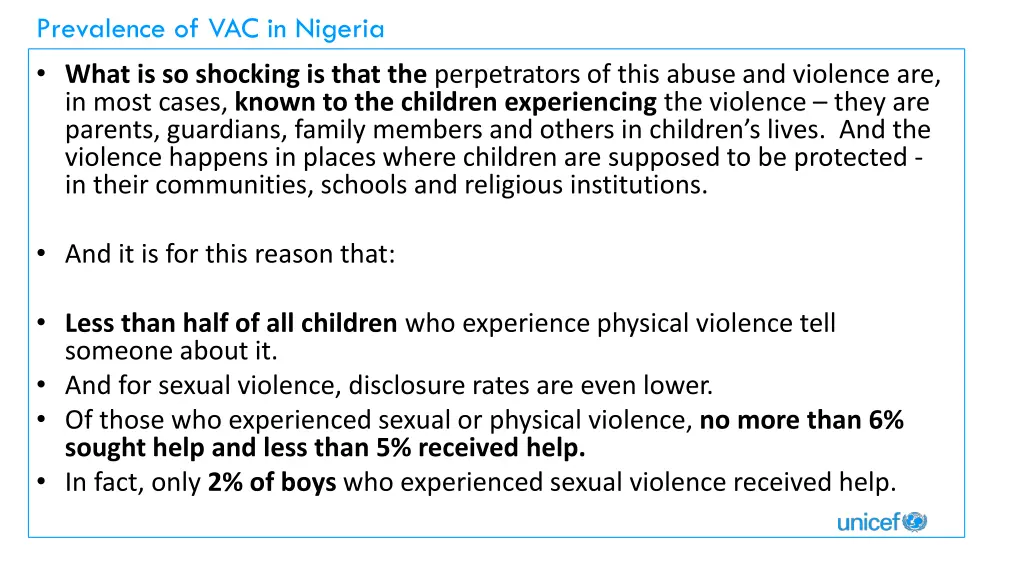 prevalence of vac in nigeria what is so shocking