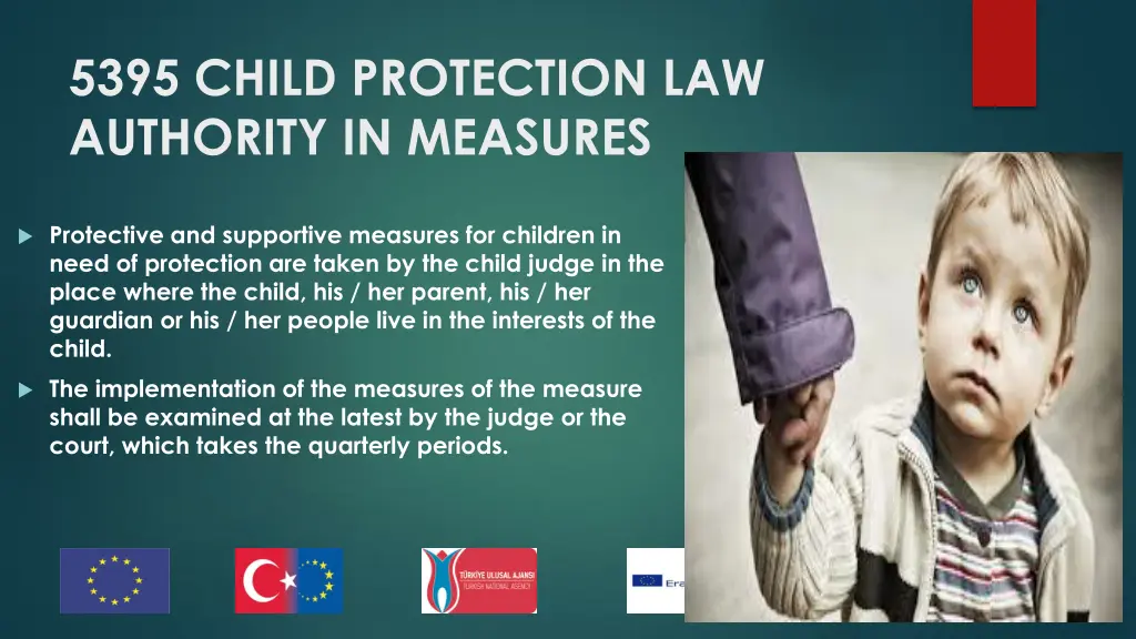 5395 child protection law authority in measures