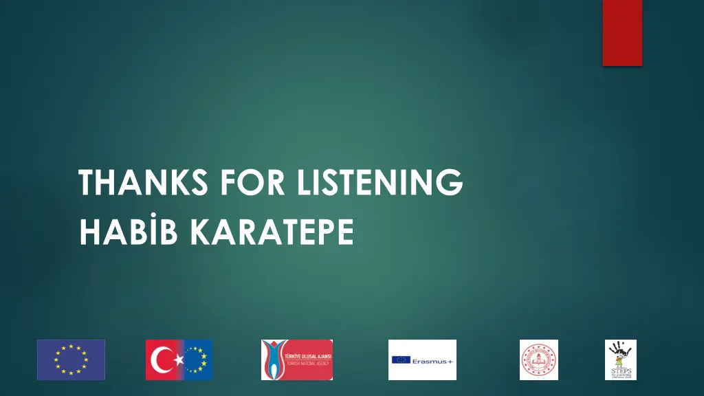 thanks for listening hab b karatepe