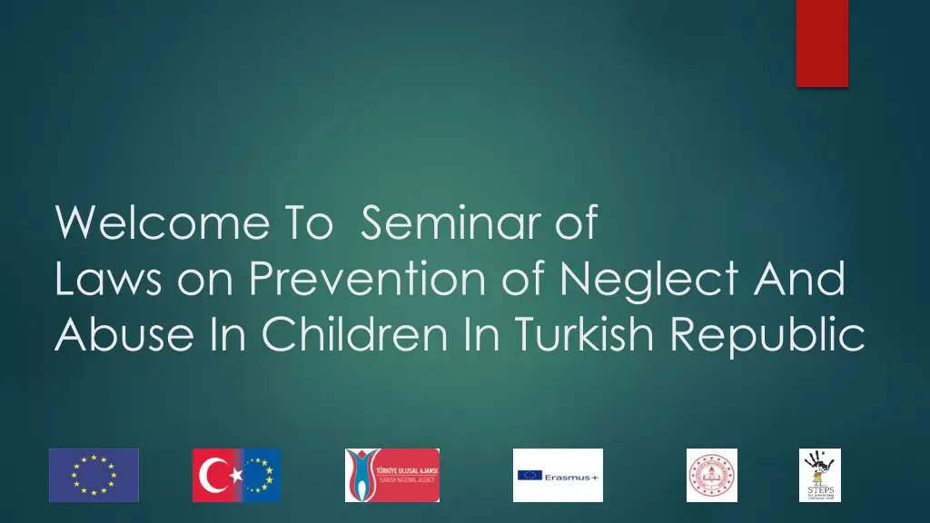 welcome to seminar of laws on prevention