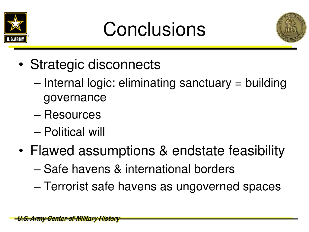 conclusions
