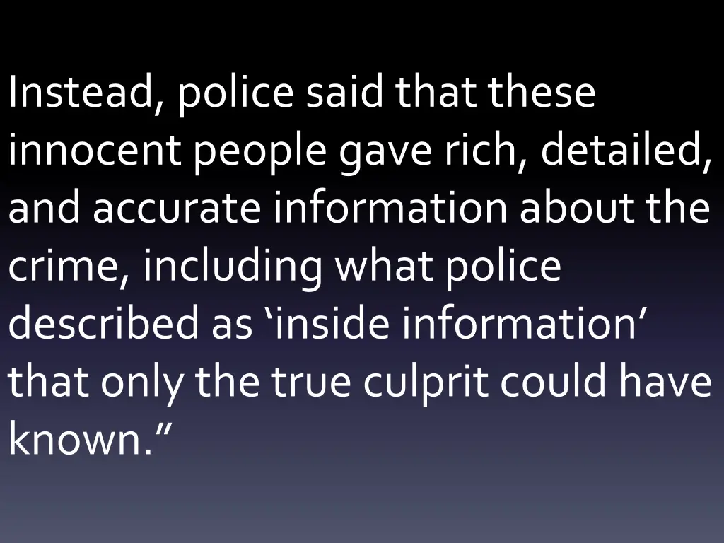 instead police said that these innocent people