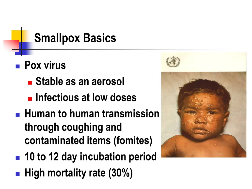 smallpox basics