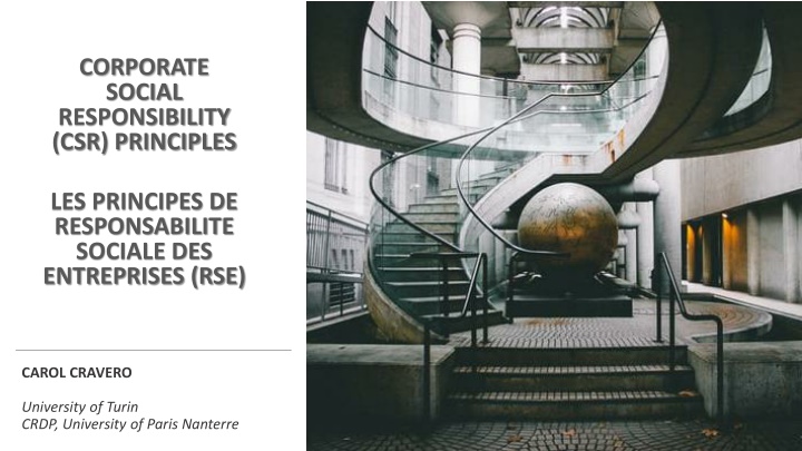 corporate social responsibility csr principles