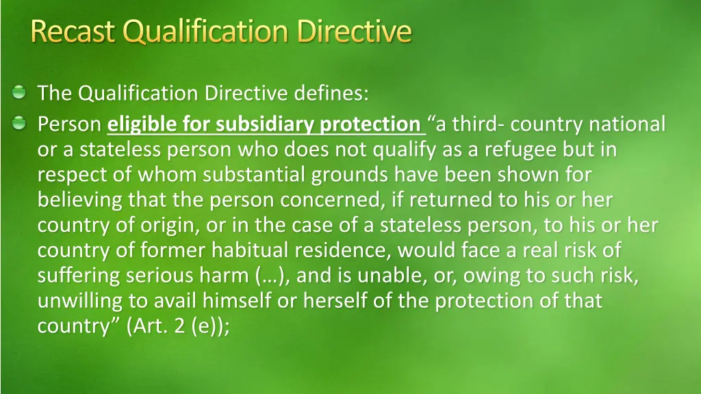 recastqualificationdirective 1
