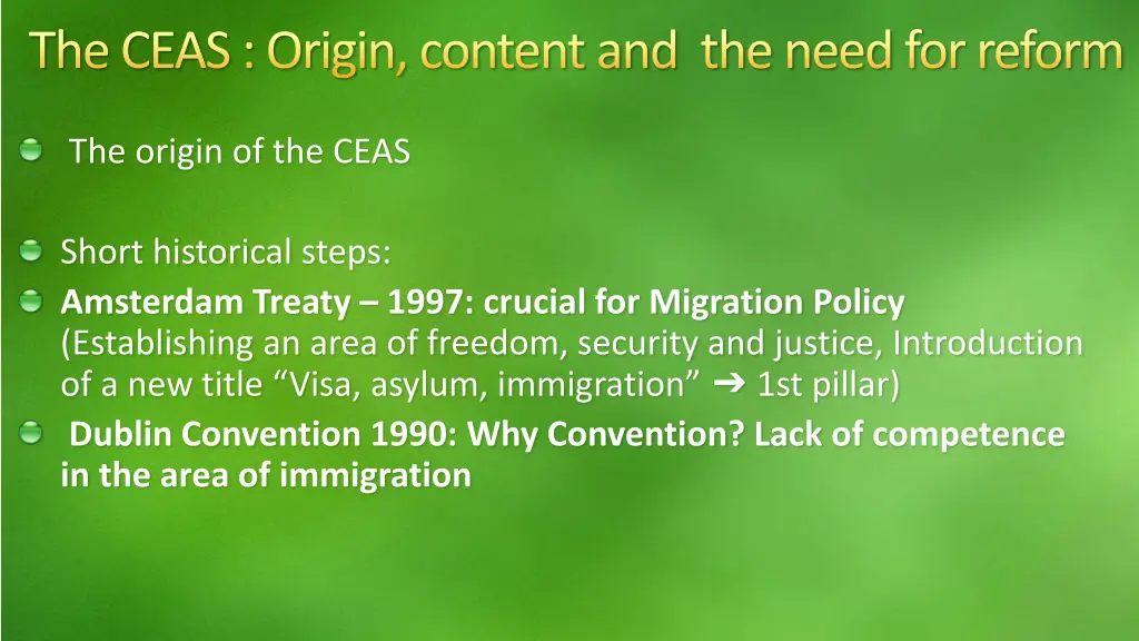 the ceas origin content and the need for reform