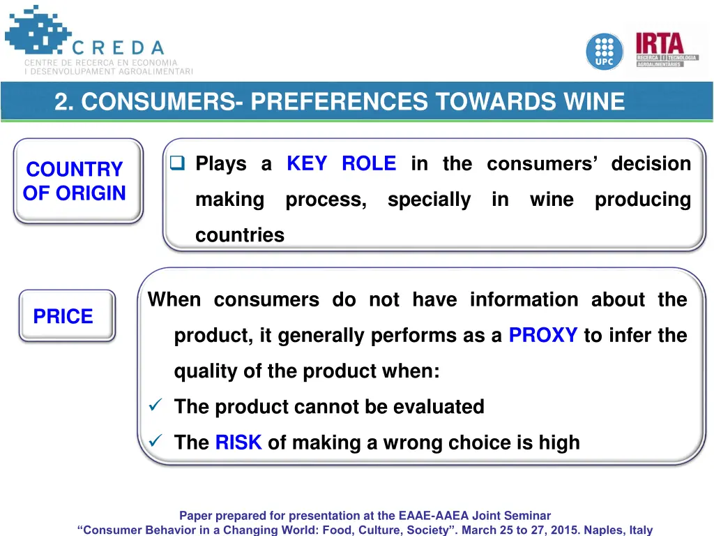 2 consumers preferences towards wine 2