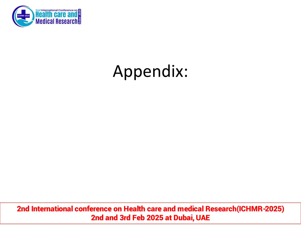 appendix
