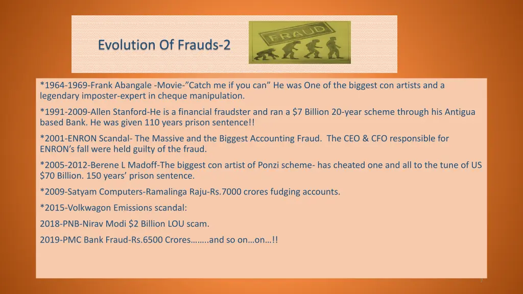 evolution of frauds 2