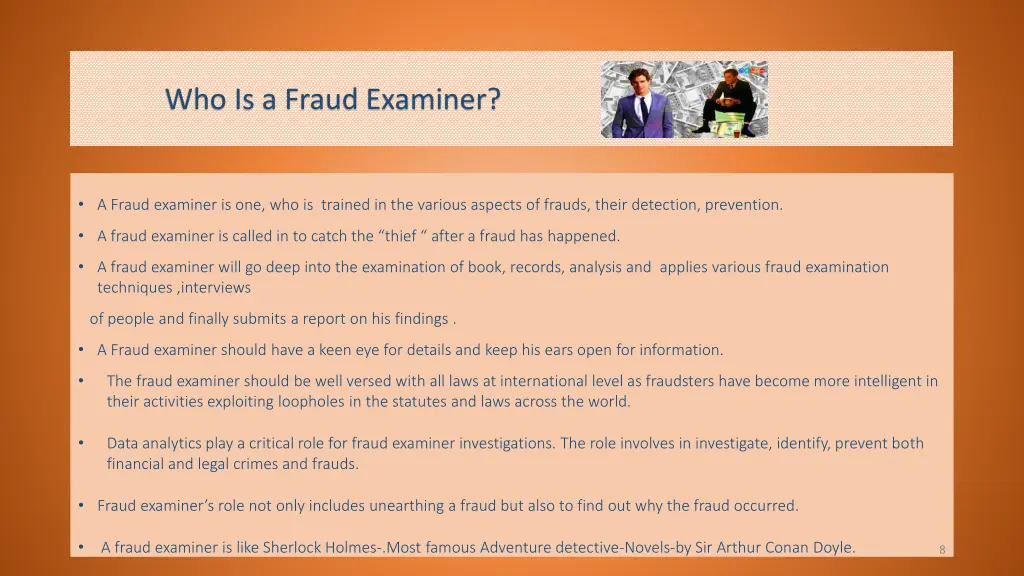 who is a fraud examiner