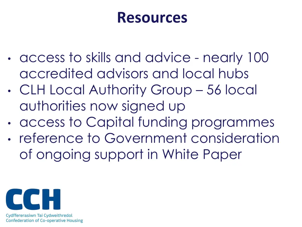 resources