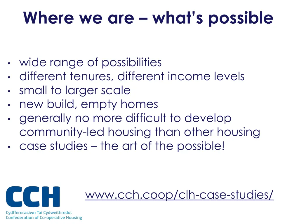 where we are what s possible
