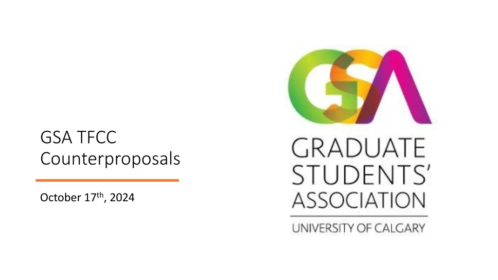 gsa tfcc counterproposals