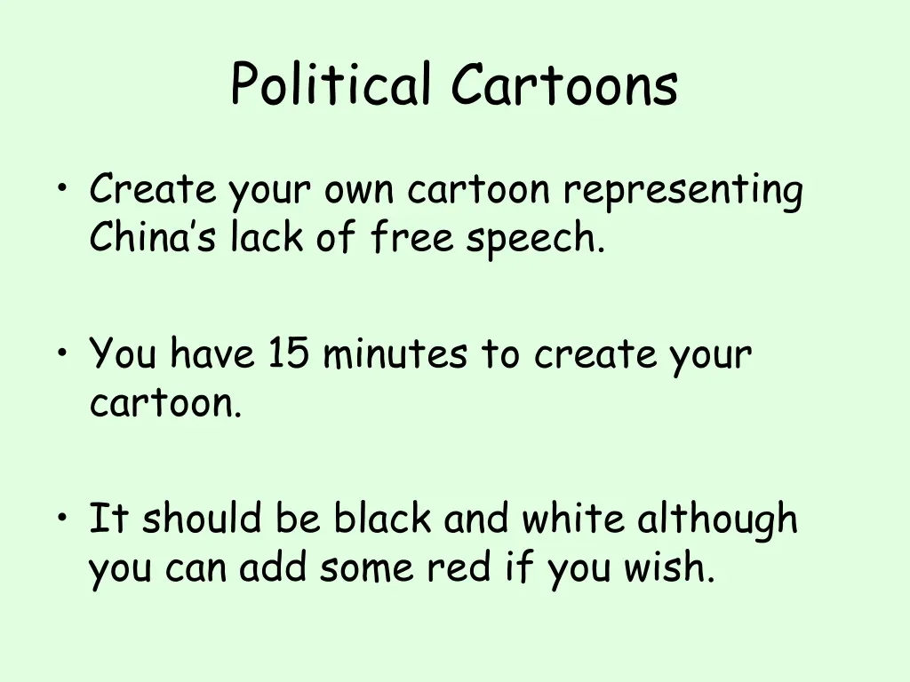 political cartoons 1