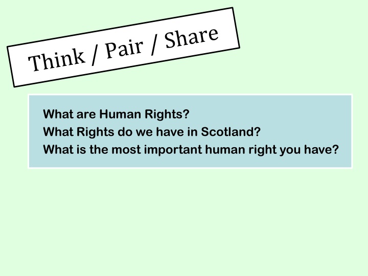 what are human rights what rights do we have
