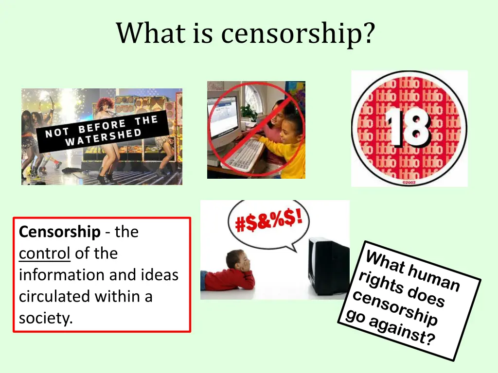 what is censorship