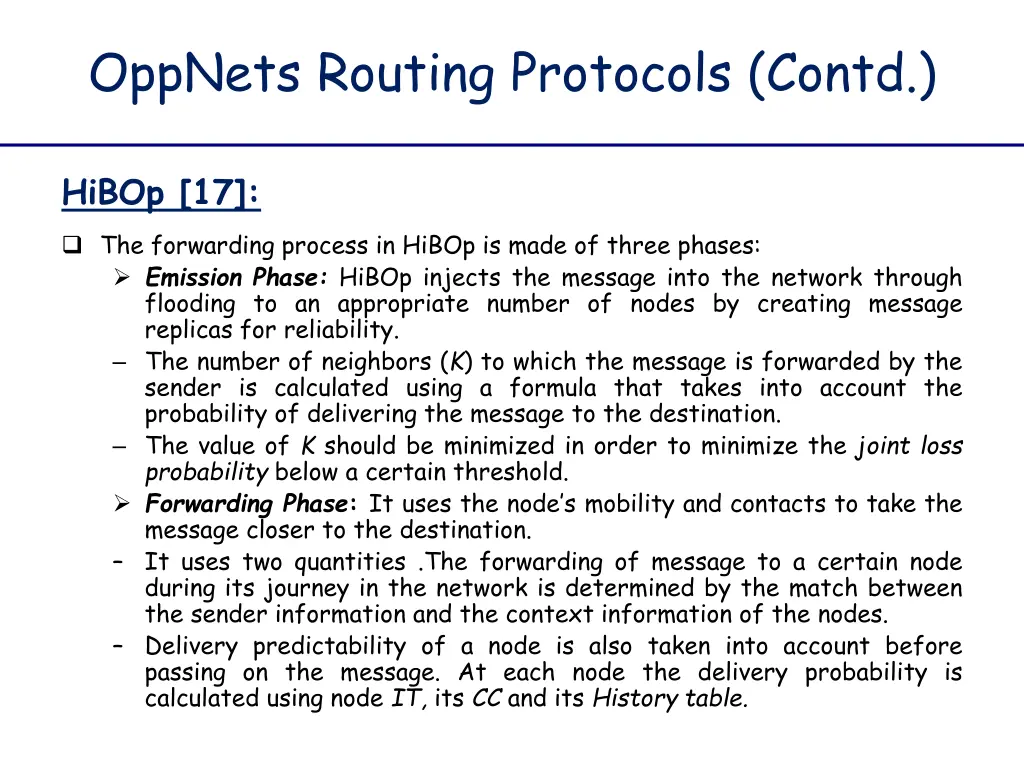oppnets routing protocols contd 13