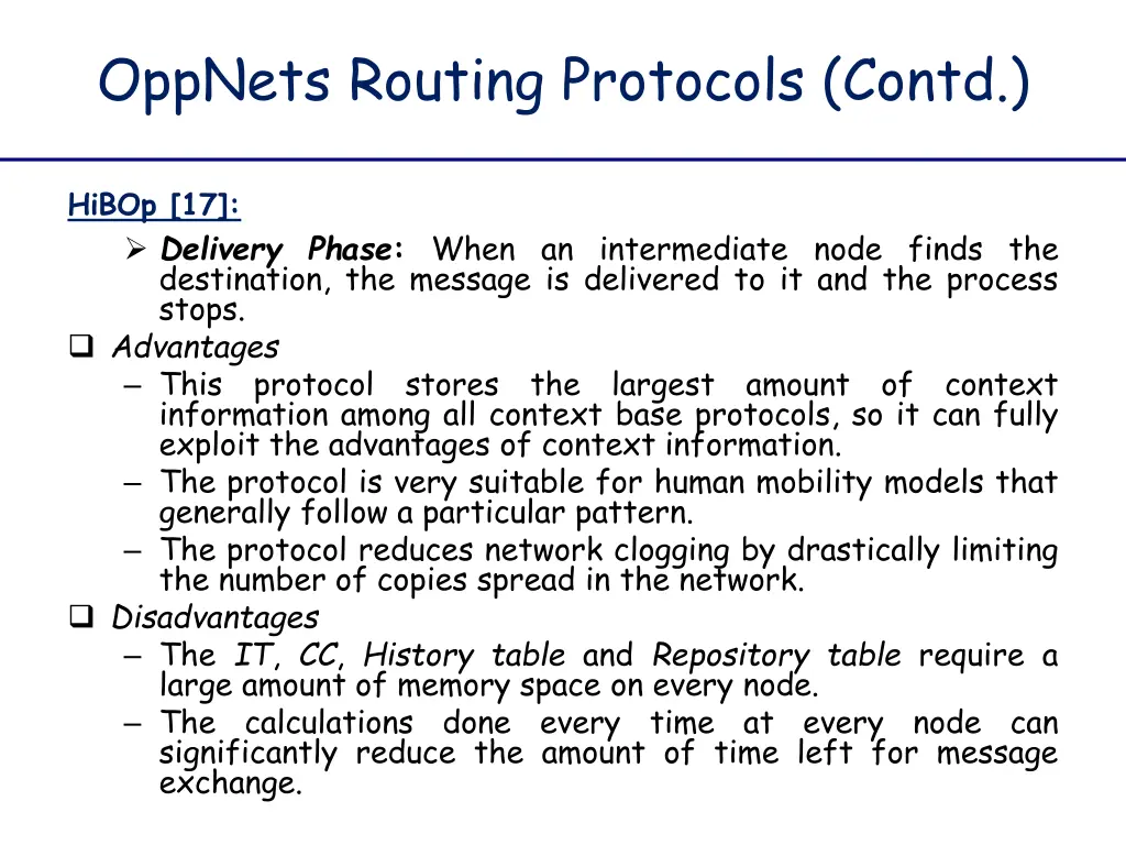 oppnets routing protocols contd 14