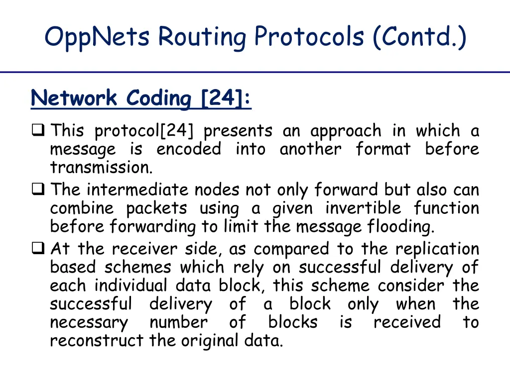 oppnets routing protocols contd 27