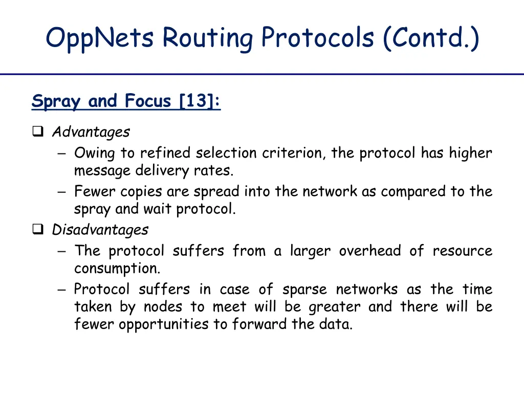oppnets routing protocols contd 6
