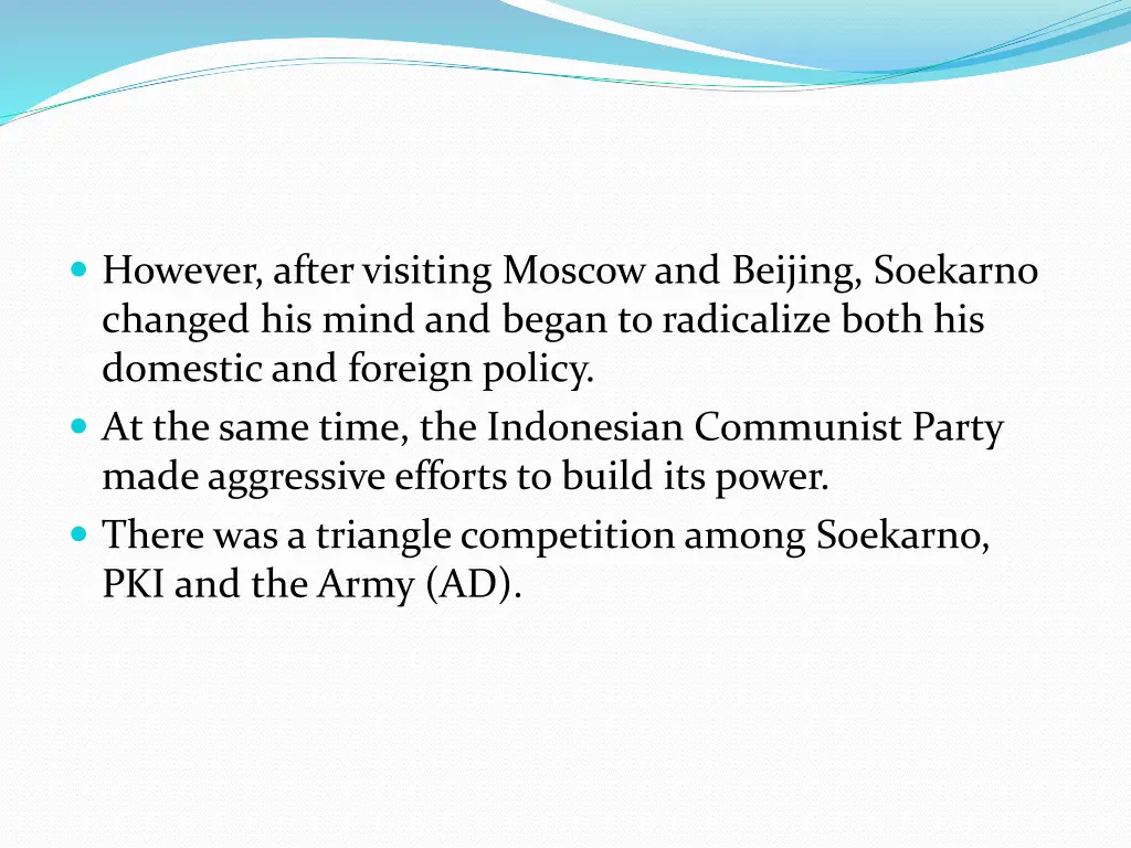 however after visiting moscow and beijing