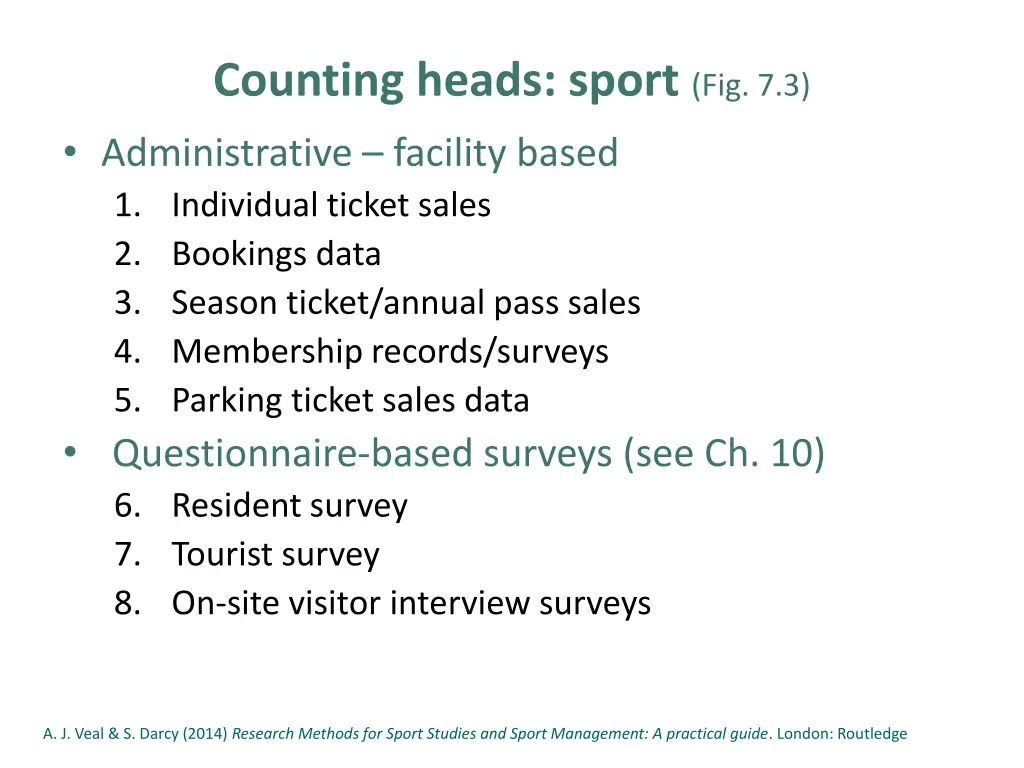 counting heads sport fig 7 3 administrative