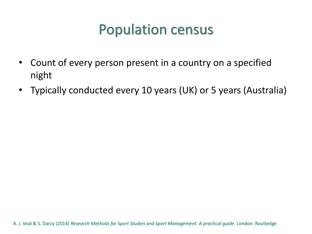 population census