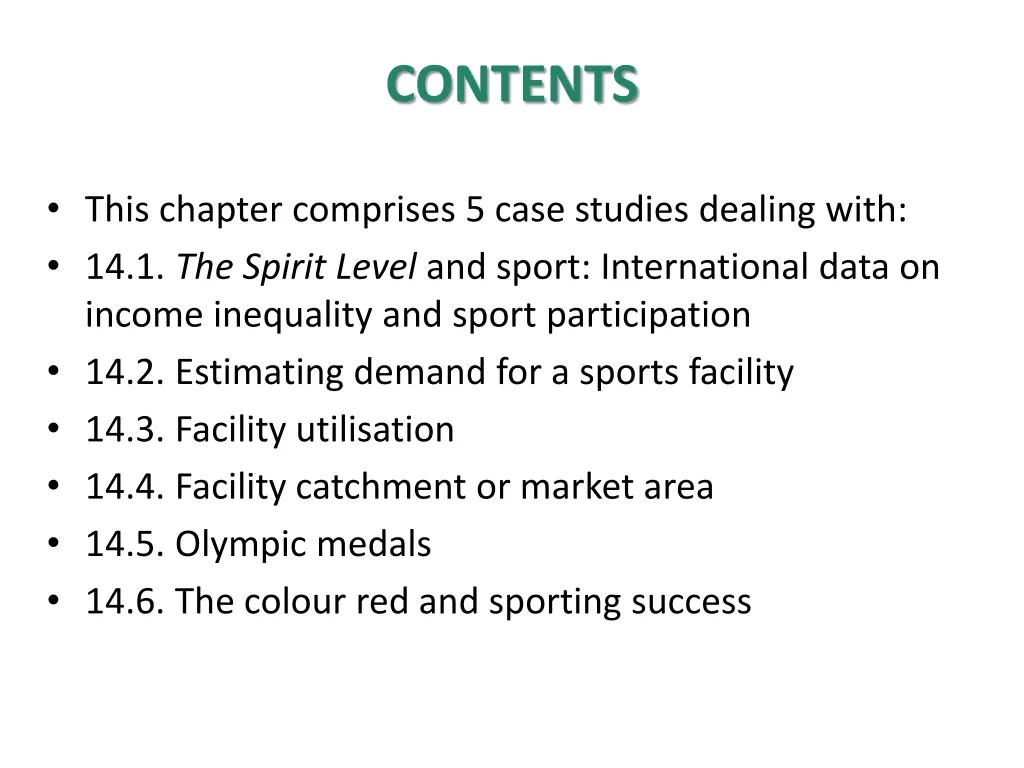 contents