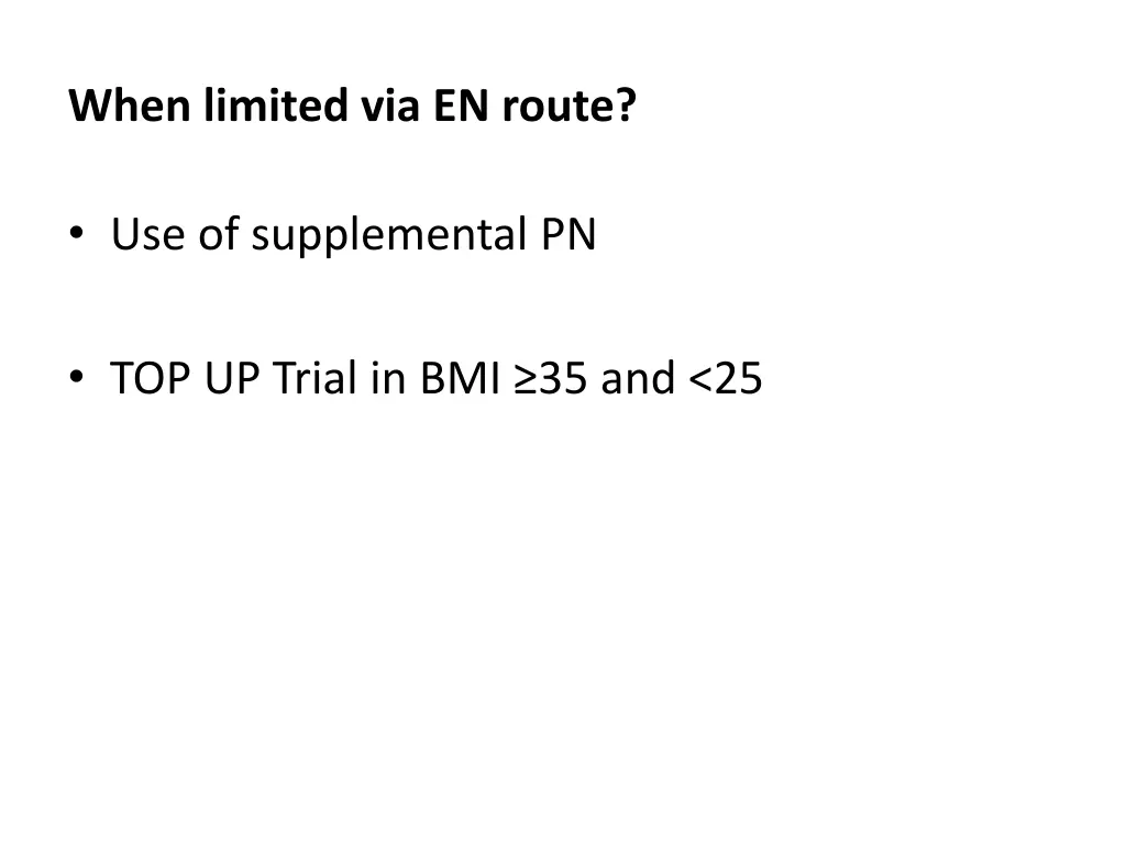 when limited via en route