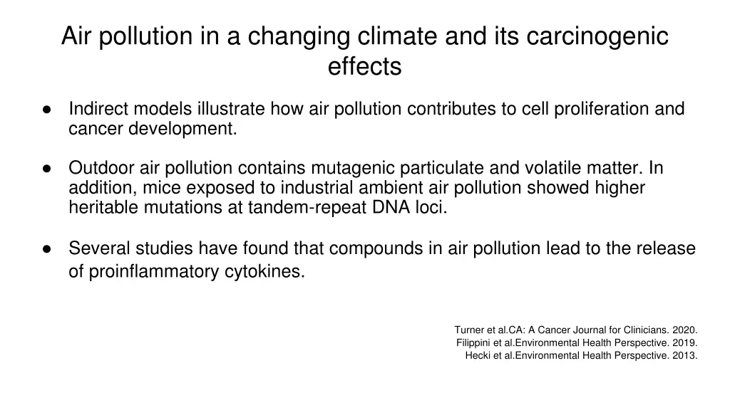 air pollution in a changing climate 1