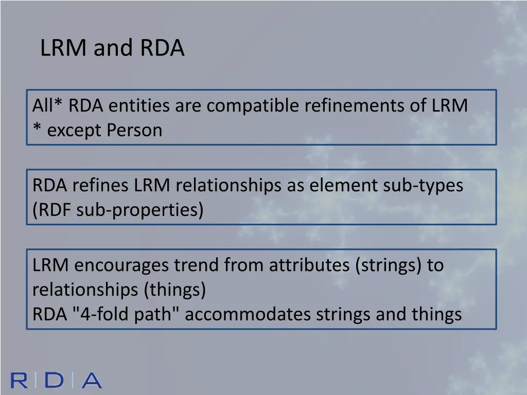 lrm and rda