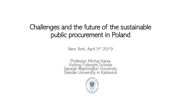 challenges and the future of the sustainable