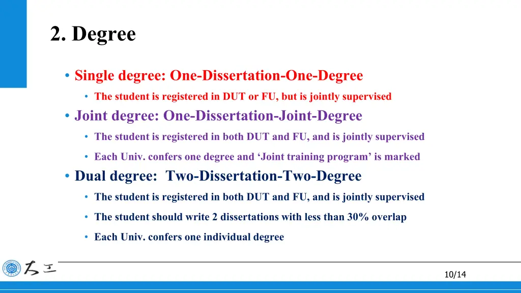 2 degree