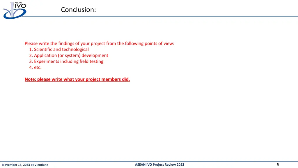conclusion