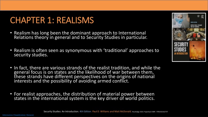 chapter 1 realisms chapter 1 realisms