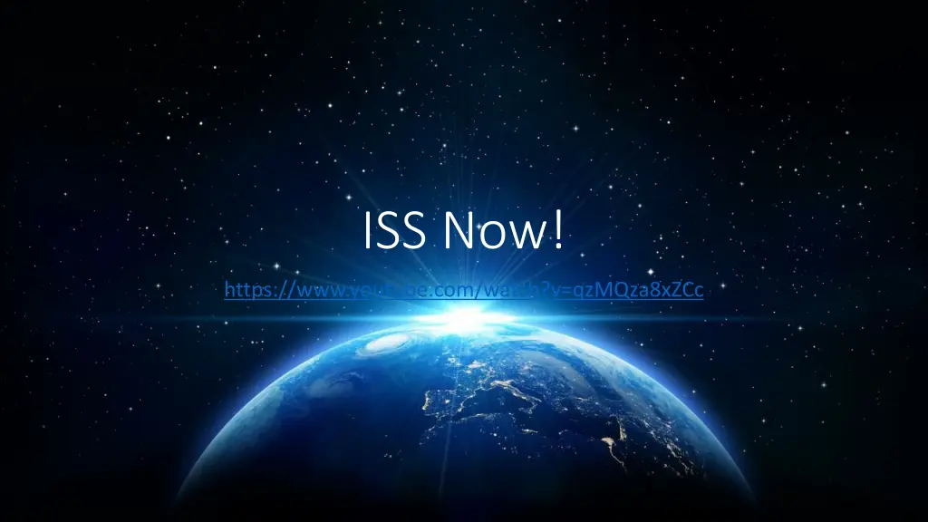 iss now