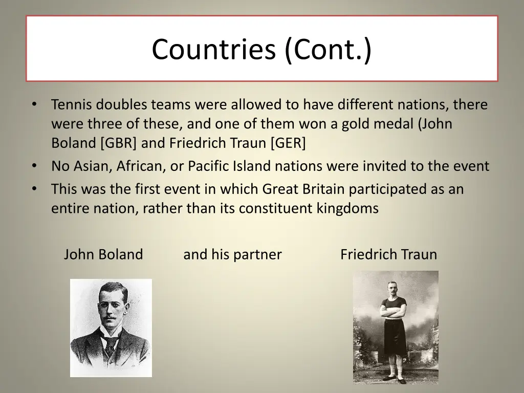 countries cont