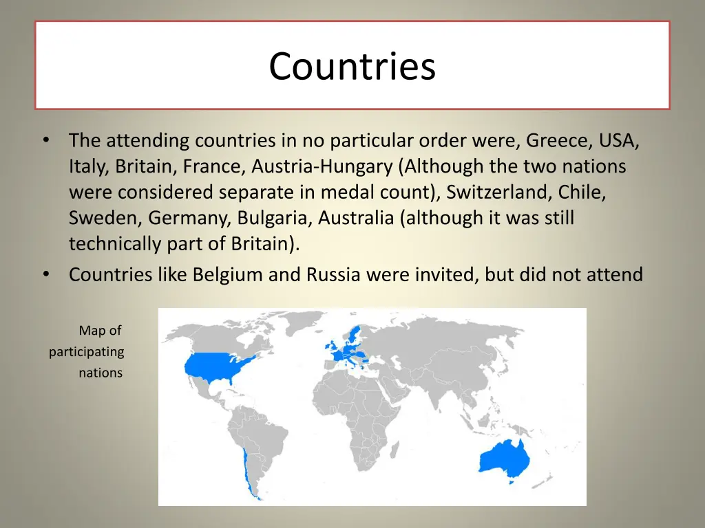 countries