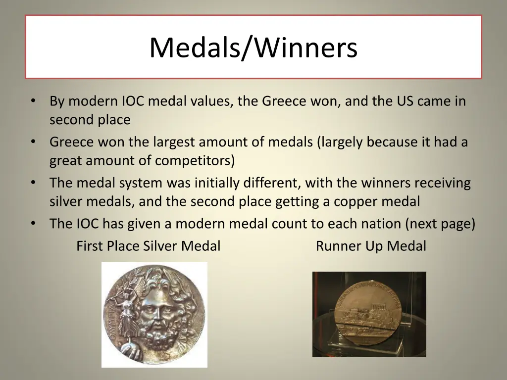 medals winners